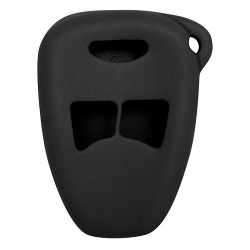 Keyless2Go Replacement Silicone Jacket Keyless Remote Cover DDGA55 for Dodge/Chrysler/Jeep - Black Our Brands