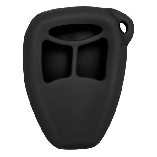 Keyless2Go Replacement Silicone Jacket Remote Cover DDGA33 for Dodge/Jeep - Black Keyless2Go