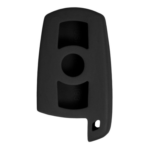 Keyless2Go Replacement Silicone Jacket Keyless Remote Cover BMWJ23 for BMW 3 Button Smart Key FCC ID: KR55WK49147 - Black Our Brands