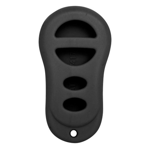 Keyless2Go Replacement Silicone Jacket Keyless Remote Cover DDGA24 for Dodge/Chrysler/Jeep - Black Our Automotive Brands