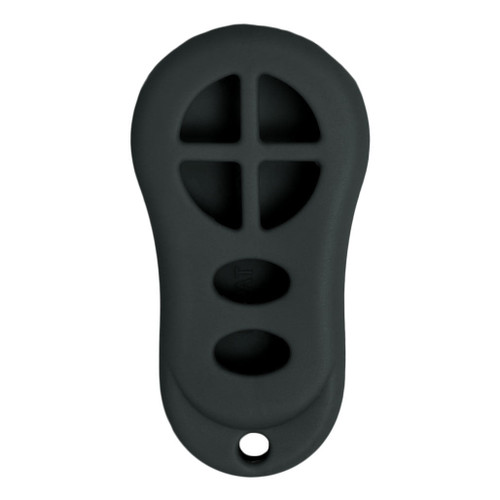 Keyless2Go Replacement Silicone Jacket Keyless Remote Cover DDGA36 for Dodge Chrysler 6 Button Remote FCC ID: GQ43VT18T - Black Our Automotive Brands