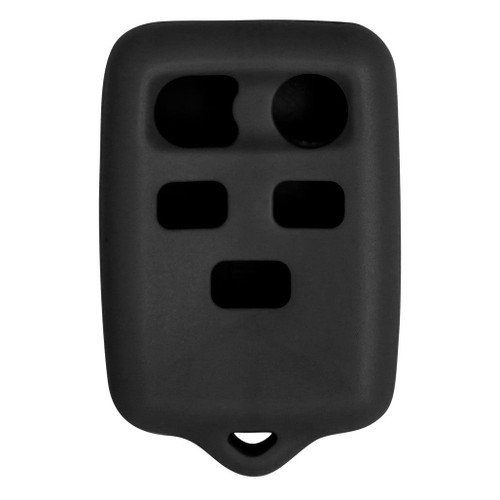 Keyless2Go Replacement Silicone Jacket Keyless Remote Cover FRDB65 for Ford 5 Button Remote FCC ID: CWTWB1U511 - Black Our Automotive Brands