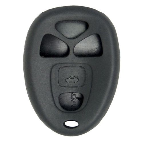 Keyless2Go Replacement Silicone Jacket Keyless Remote Cover GMC55 for GM - Black Auto Accessories
