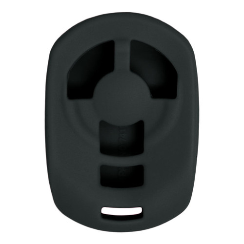 Keyless2Go Replacement Silicone Jacket Keyless Remote Cover GMC44 for GM 4 Button Remote Corvette FCC ID: M3N65981403 - Black Remote Protectors