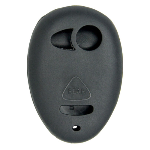 Keyless2Go Replacement Silicone Jacket Keyless Remote Cover GMC64 for GM - Black Keyless2Go