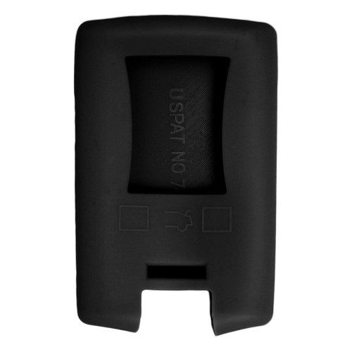 Keyless2Go Replacement Silicone Jacket Keyless Remote Cover GMC75 for GM 4 Button Smart Key for Corvette FCC ID: M3N5WY7777A - Black Our Automotive Brands