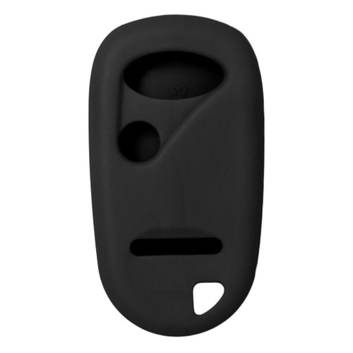 Replacement Silicone Jacket Keyless Remote Cover NDAD13 for Honda 3 Button Remote FCC ID: NHVWB1U521 / NHVWB1U523 / OUCG8D-344H-A - Black