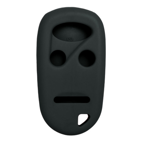 Keyless2Go Replacement Silicone Jacket Keyless Remote Cover HNDAD24 for Honda 4 Button Remote FCC ID: K0BUTAH2T - Black Our Automotive Brands