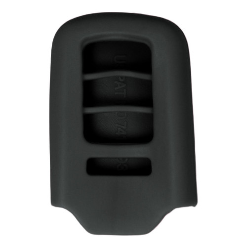 Keyless2Go Replacement Silicone Jacket Keyless Remote Cover HNDAD104 for Honda 4 Button Smart Key FCC ID: ACJ932HK1210A / KR5V1X - Black Auto Accessories