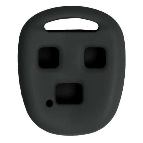 Keyless2Go Replacement Silicone Jacket Keyless Remote Cover LXUS123 for Lexus - Black Shop Automotive