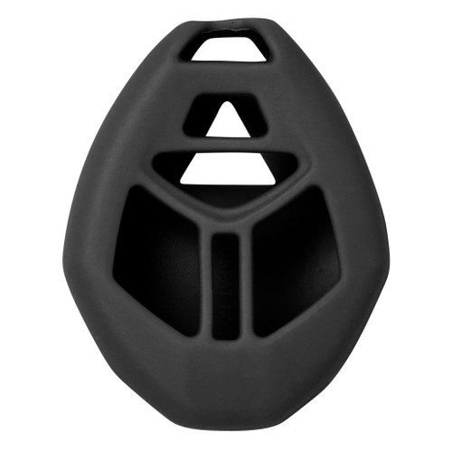 Keyless2Go Replacement Silicone Jacket Keyless Remote Cover MITP24 for Mitsubishi 4 Button Remote Key FCC ID: OUCG8D-620M-A - Black Auto Accessories