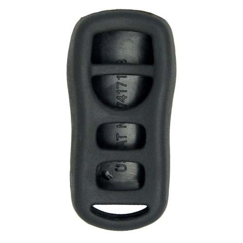 Keyless2Go Replacement Silicone Jacket Keyless Remote Cover NSSNF24 for Nissan - Black Remote Protectors