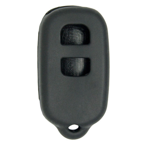 Keyless2Go Replacement Silicone Jacket Keyless Remote Cover TYOTAG12 for Toyota - Black Remote Protectors