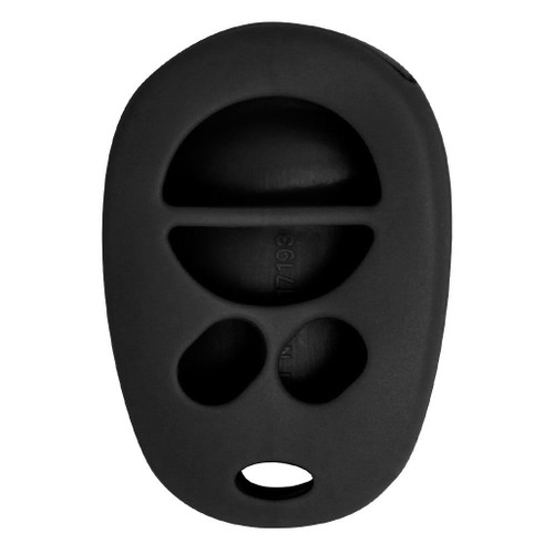 Keyless2Go Replacement Silicone Jacket Keyless Remote Cover TYOTAG44 for Toyota 4 Button Remote FCC ID: GQ43VT20T - Black Auto Accessories