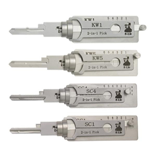 Original Lishi Original Lishi Bundle Residential Tools KW1 / KW5 / SC1 / SC4 Original Lishi