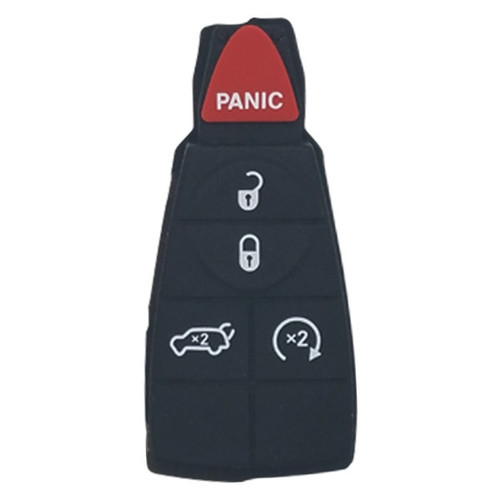 5 Button Replacement for Chrysler / Dodge/ Jeep Pod Keys  IYZ-C01C - 5 PACK - 138390