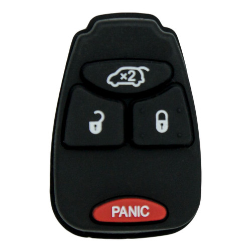 Replacement 4 Button Pad for Dodge Chrysler Jeep - 5 PACK
