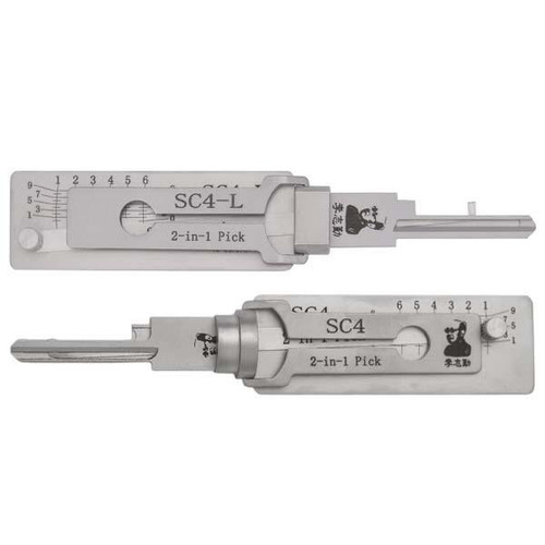 Original Lishi Original Lishi Bundle Of 2-in-1 Picks for SC4 Schlage Series Locks Tools
