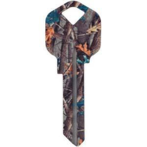 ilco ILCO BLANK Personalized Keys KW11 - Real Tree Camo - 5 PACK Key Blanks