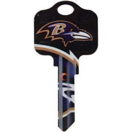 ilco ILCO NFL Baltimore Ravens KW1 - 5 PACK Key Shapes
