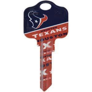 ilco ILCO NFL Houston Texans KW1 - 5 PACK Key Shapes
