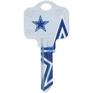 ilco ILCO NFL Dallas Cowboys KW1 - 5 PACK Key Blanks