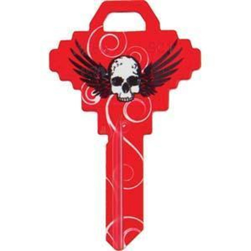 ilco ILCO KW1/KW10 BIG Personali-Keys (large bow keys) SKULL - 5 PACK Our Hardware Brands