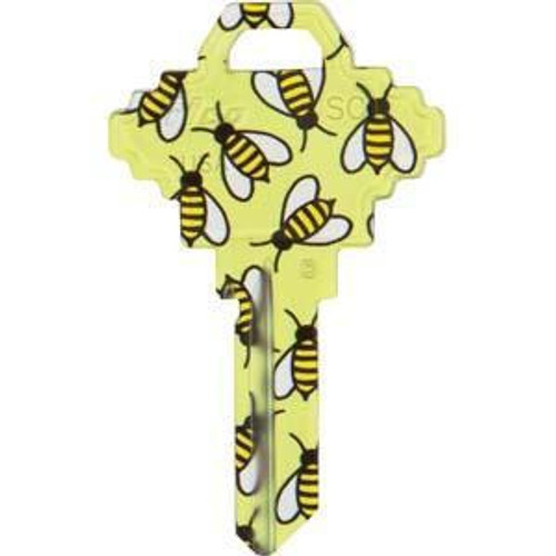 ilco ILCO KW1/KW10 BIG Personali-Keys (large bow keys) BEES - 5 PACK Key Shapes
