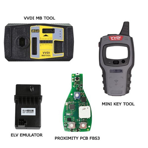 Xhorse VVDI MB BGA Key Programming Tool Bundle