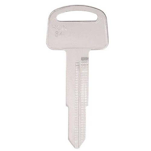 ilco ILCO HON64 Motorcycle Mechanical Key, Pack of 10 Keys & Remotes