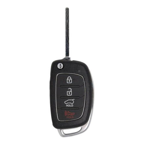 Original Hyundai Remote Flip Key for 2013-2016 Santa Fe TQ8-RKE-3F04 95430-4Z100 (Non-Transponder) Remote Head Keys