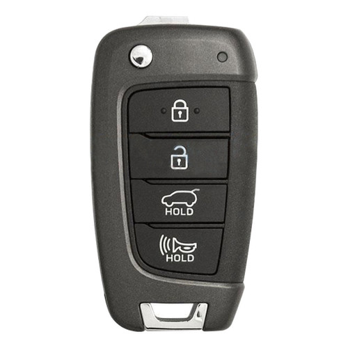 Original Hyundai Santa Fe 4 Button Remote Flip Key TQ8-RKE-4F39 95430-S2100 - New Remote Head Keys