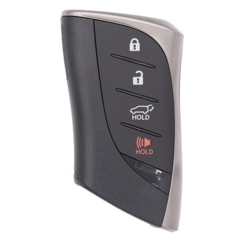 Original Lexus 4 Button Proximity Remote Smart Key HYBRID-BLUE LOGO HYQ14FBF / 8990H-76040 OEM Hidden