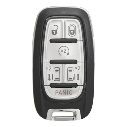 Original Chrysler 6-Button Smart Key M3N-97395900 68217829AC 433 MHz, New OEM OEM Hidden