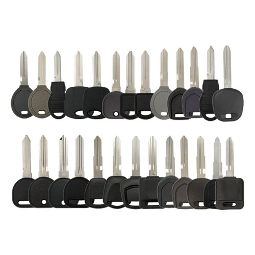 Keyless2Go Starter Pack of Replacement Transponder Keys - Standard