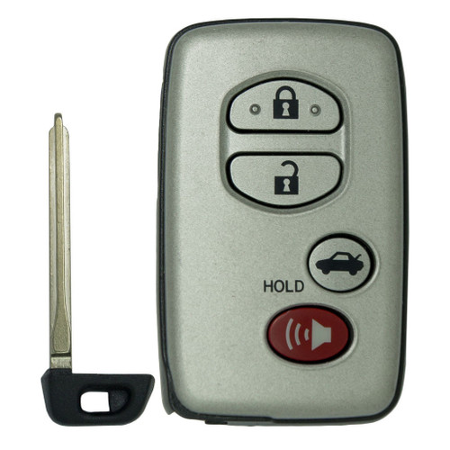 Original Toyota 4 Button Proximity Remote Smart Key HYQ14AAB / Board 0140 / 89904-06041 - New OEM Hidden