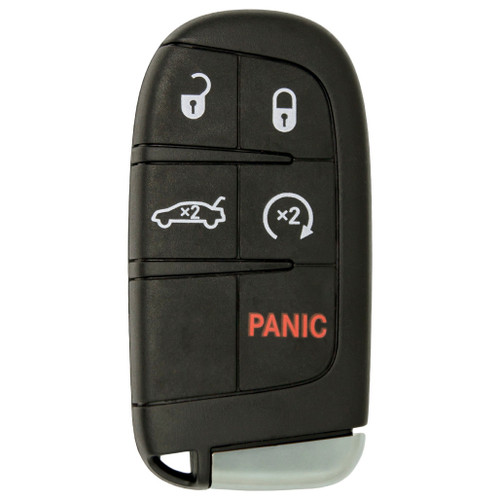 Original Chrysler 5-Button Smart Key M3N-40821302 68155687AB 433 MHz, New OEM Proximity Keys