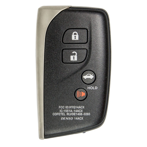 Original Lexus 4 Button Proximity Remote Smart Key HYQ14ACX / GNE Board 5290 / 89904-50N10 / 89904-50K80 - New Keys & Remotes