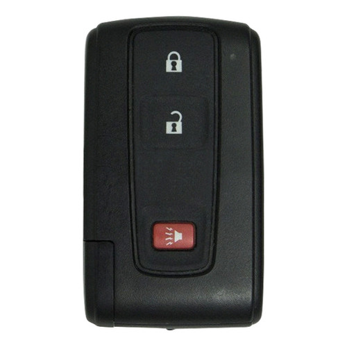 Original Toyota 3 Button Remote Slot Key Without Smart Entry MOZB21TG 89070-47180 Black Logo - New Keys & Remotes