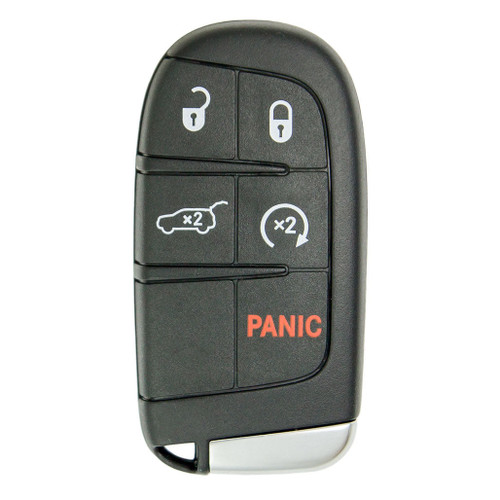 Original Dodge 5-Button Smart Key M3N-40821302 68150061AC 433 MHz, New OEM Proximity Keys