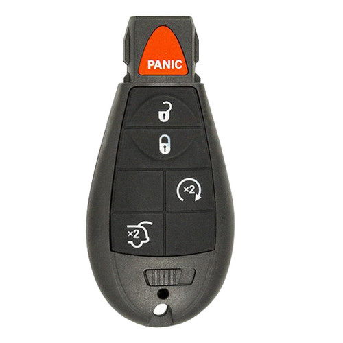 Original Jeep 5-Button Smart Key IYZ-C01C 05026453AL 433 MHz, New OEM OEM Hidden