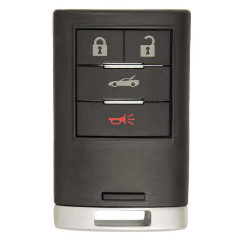 Original Chevrolet Corvette 4-Button Smart Key Driver 2 M3N5WY7777A 25926480 315 MHz, New OEM OEM Hidden
