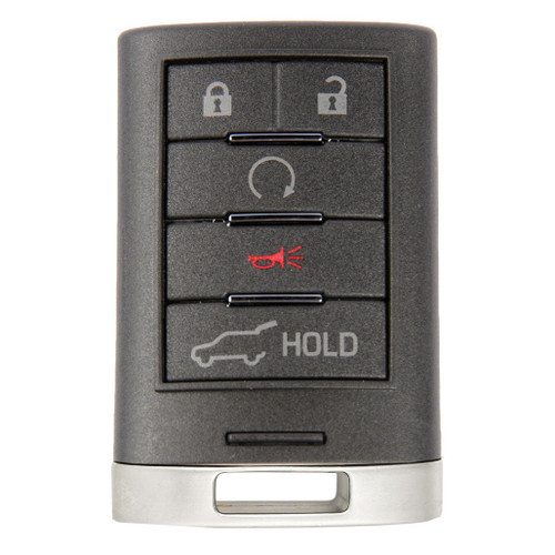 Cadillac 5 Button Smart Key NBG009768T, 22865375, 315 MHz - New OEM