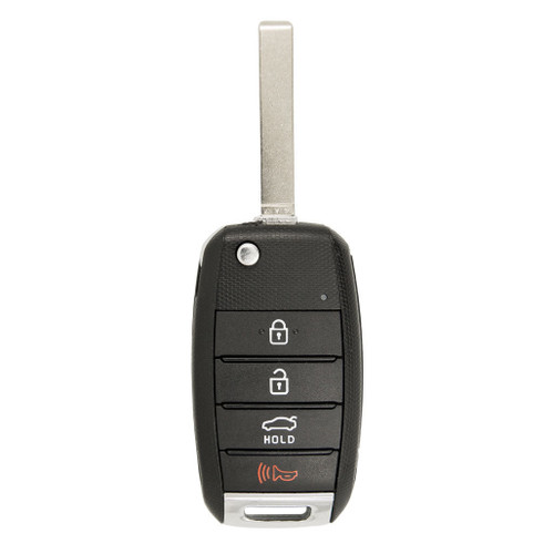 Kia 4 Button Remote Flip Key, Non-Transponder, SY5JFRGE04, 95430-D4010, 433 MHz - New, OEM
