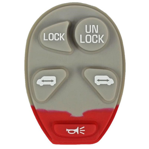 GM 5 Button Replacement Button Pad L2C0007T, 10335587 - Aftermarket