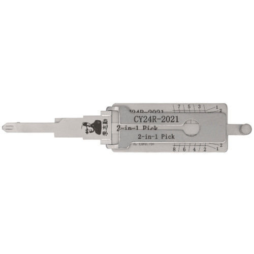 Original Lishi Original Lishi CY24R 2-in-1 Pick For Jeep Grand Cherokee 2021 and Up Original Lishi 2 in 1 Tools