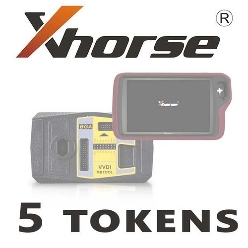 Xhorse 5 Tokens for VVDI MB Tool / Key Tool Plus Password Calculation ($35 each)