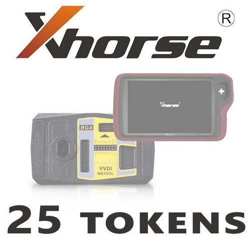 Xhorse Xhorse 25 Tokens for VVDI MB Tool / Key Tool Plus Password Calculation ($30 each) Software & Tokens
