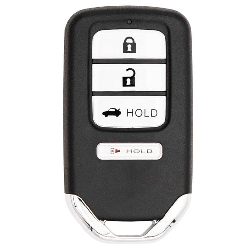 Keyless2Go Honda 4-Button Smart Key No Memory CWTWB1G0090 72147-TVA-A11 433 MHz, Premium Aftermarket