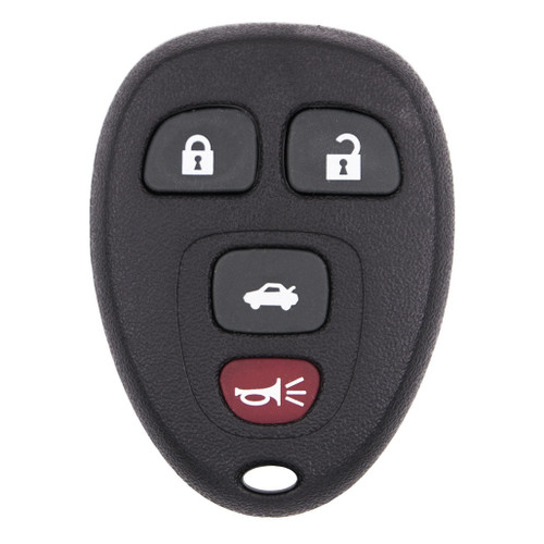Keyless2Go KEYLESS2GO Buick Chevrolet Pontiac 4-Button Remote KOBGT04A 22733523 Keys & Remotes